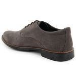 Sapato Casual Social Masculino Oxford Camurça Cinza - Br2