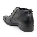 Sapato Bota Social Masculina Couro Preta Confort BR2