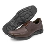 Sapato Masculino Couro Café BR2-451