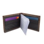 Carteira Masculina Cafe com Divisorias Streetman