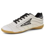 Chuteira Masculina Branco Indoor Futsal Para Quadra EGM