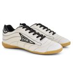 Chuteira Masculina Branco Indoor Futsal Para Quadra EGM