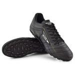 Chuteira Masculina Preto Society Para Grama Sintetica EGM