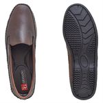 Mocassim Sapatilha Masculino Couro Conhaque Granado