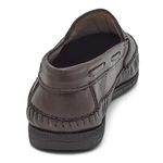 Mocassim Sapatilha Masculina Couro Cafe Granado