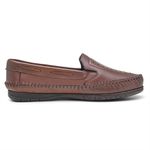 Mocassim Sapatilha Masculina Couro Conhaque Granado