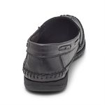 Mocassim Sapatilha Masculina Couro Preto Granado