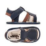 Sandália Bebe Baby Menino Conforto Primeiros Passos Azul