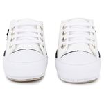  Sapato Tênis Bebe Baby Estrela Conforto Primeiros Passos Branco
