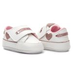 Sapato Tênis Bebe Baby Menina Conforto Primeiros Passo Rosa