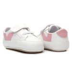 Sapato Tênis Conforto Bebe Baby Menino Primeiros Passos Rosa