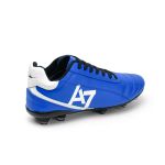 Chuteira Para Campo com Trava Profissional Reforçada Azul A7