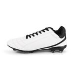 Chuteira Para Campo com Trava Profissional Reforçada Branco A7