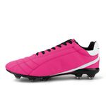 Chuteira Para Campo com Trava Profissional Reforçada Pink A7