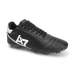 Chuteira Para Campo com Trava Profissional Reforçada Preto A7