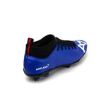 Chuteira Campo Trava Profissional Cano Reforçada Azul A7