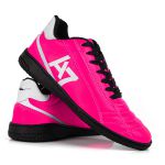 Chuteira Futsal Profissional Reforçada Pink A7