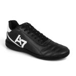 Chuteira Futsal Profissional Reforçada Preto A7 