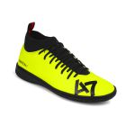 Chuteira Futsal Profissional Reforçada Verde Limão Futebol