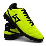 Chuteira Society Pro Impact GramadoSintético Fut Verde Limão A7