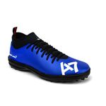 Chuteira Society Pro Impact Futebol Gramado Sintético Azul A7
