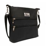 KIT Bolsa Feminina Preto + Sandália Feminina Lana Pimenta