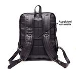 Mochila de Couro Bolsos, Divisorias, Execultiva para Notebook