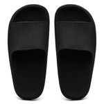 Chinelo Casual Preto Lazer Passeio Piscina Leve Conforto 
