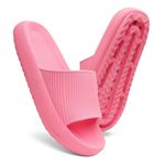 Chinelo Casual Rosa Claro Lazer Passeio Piscina Leve Conforto 
