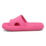 Chinelo Casual Rosa Escuro Lazer Passeio Piscina Leve Conforto 