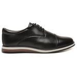 Sapato Casua Social Sport Fino Masculino Luxe Confort Preto BR2