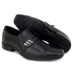 Sapato Social Sport Fino Masculino Confort Preto 934 BR2