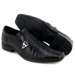 Sapato Social Sport Fino Masculino Confort Preto 935 BR2