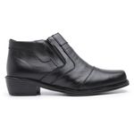 Bota preta Social Couro D'Mazons