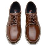 Sapato Oxford Masculino Marrom Confort Com Cadarço D'Mazons