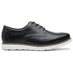 Sapato Oxford Masculino Preto Confort Com Cadarço D'Mazons