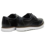 Sapato Oxford Masculino Preto Confort Com Cadarço D'Mazons