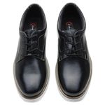 Sapato Oxford Masculino Preto Confort Com Cadarço D'Mazons
