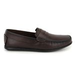 Mocassim Masculino Couro Marrom Ortopédico Conforto Calce Fácil Granado