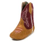 Bota Bebê Texana Bordô Kapell