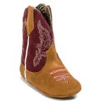 Bota Bebê Texana Bordô Kapell