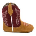 Bota Bebê Texana Bordô Kapell