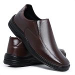 Sapato Social Sport Fino Casual Antiestresse Confort Preto