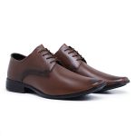 Sapato Social Masculino Anti-Stress Sport Fino Marrom Confort Strack