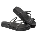 Papete com Brilho Glamouroso Conforto Preto Moderna Luxo