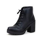 Bota Feminina Preto fosco Dmazons