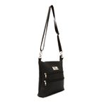 KIT Bolsa Feminina Preta + Bolsa Feminina Caramelo Com Divisões Lana Pimenta 