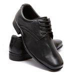 Sapato Social Italiano Perugia Preto