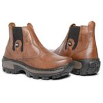 Bota Botina de Couro Whisky Fazendeiro Rotoli BIG 