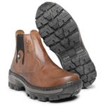 Bota Botina de Couro Whisky Fazendeiro Rotoli BIG 